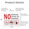 Signmission No Smoking Eating or Drinking with Graphic OSHA ANSI Sign, Aluminum, 24in W x 18in L, 2PK OS-2PACK-MISC-A-1824-L-19502 - alternate 2
